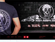 Tablet Screenshot of fukt-shirts.com